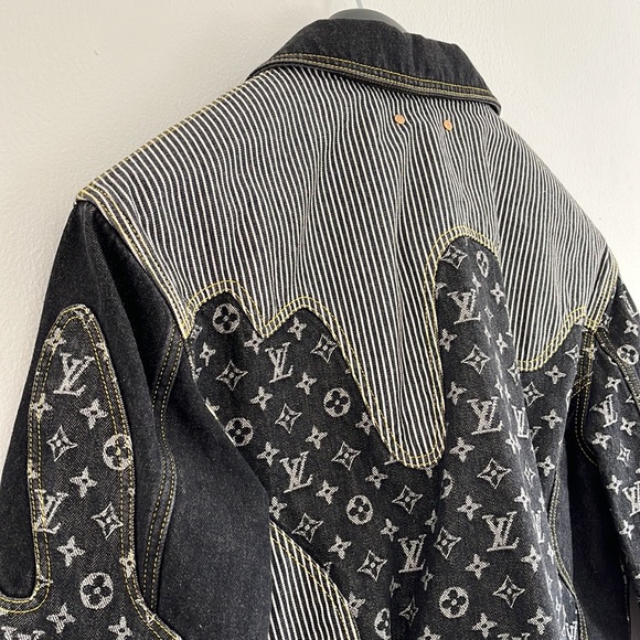 Louis Vuitton x Nigo Monogram Denim Workwear Jacket - Picture 5 of 7